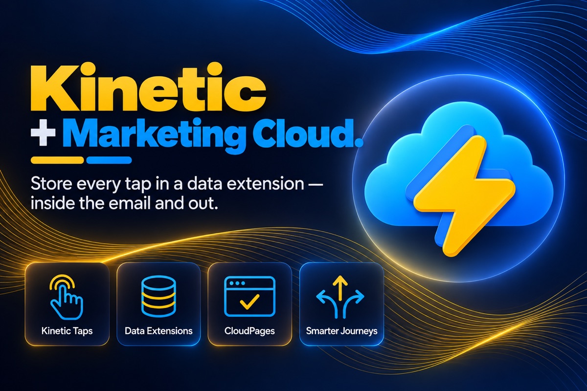 Build a Kinetic Database in Salesforce Marketing Cloud with Data Extensions and CloudPages